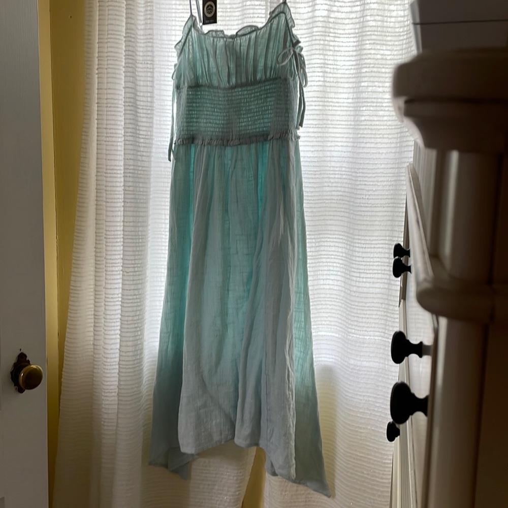 Mint green sundress